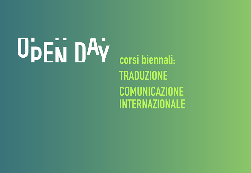 Open Day Corsi Lingue 2025 LINGUE