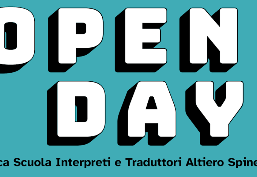 Open day 24 gennaio 2026