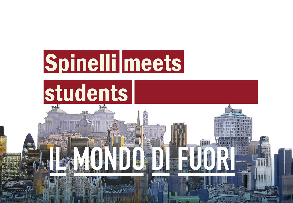 01 il mondo di fuori Spinelli meets students