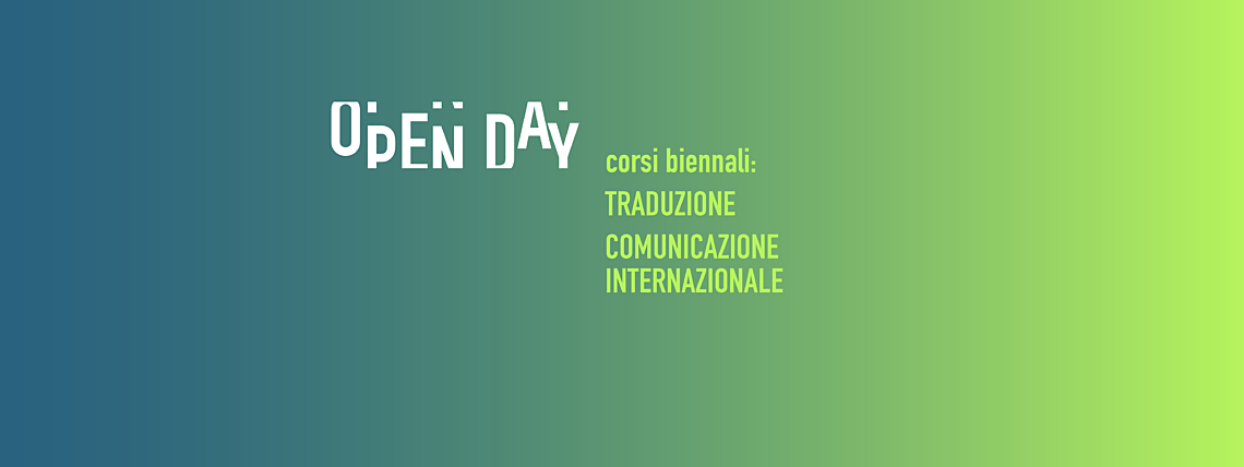 Open Day Corsi Lingue 2025 LINGUE