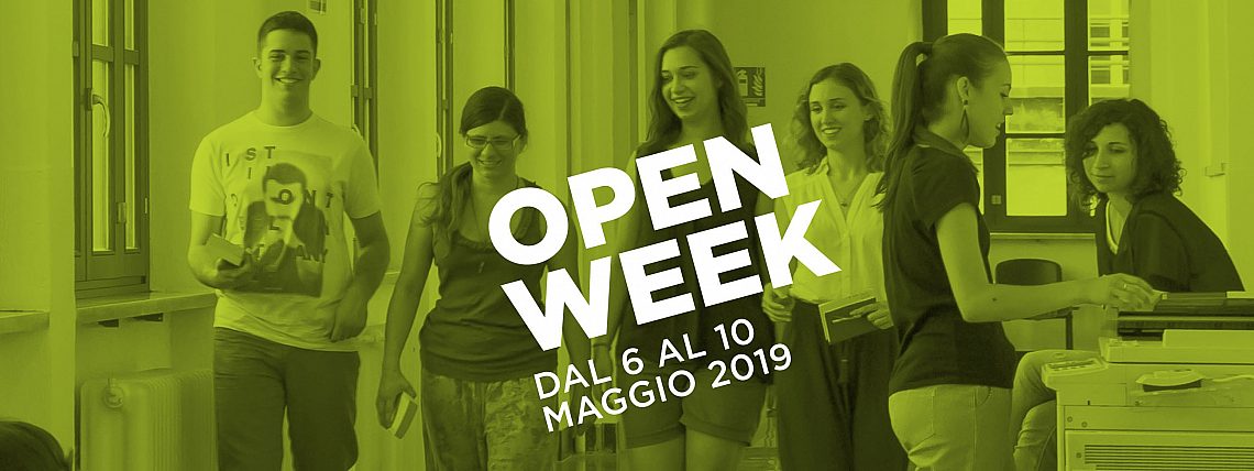 Open Week Sito